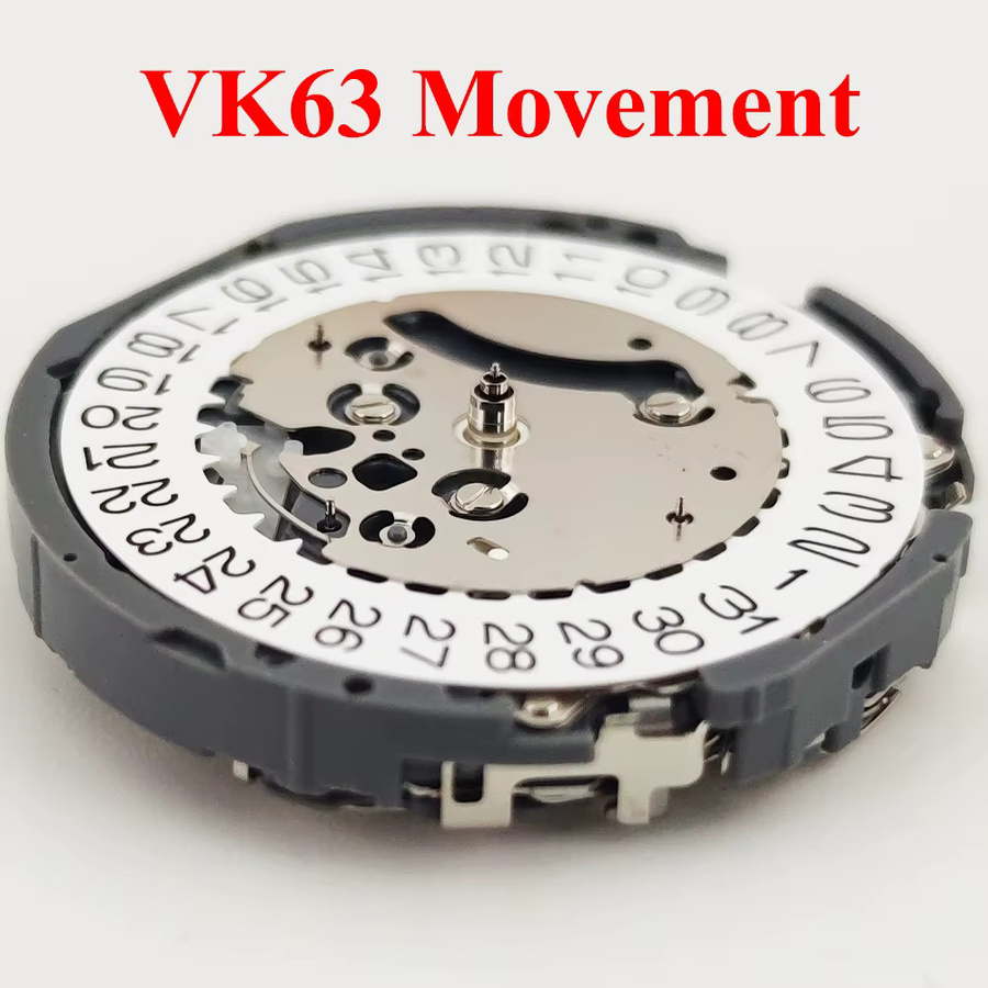 RICHUS Reparaturwerkzeug VK63 Chronograph Quarzuhrwerk, Messing, Silber, Unisex - Bild 2