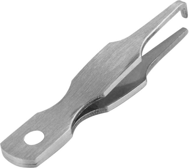 NATAWA Mini Zange mit Ringöffnung und Pinzette aus Edelstahl in Silber für Angelschnur und Splitringe - Bild 1