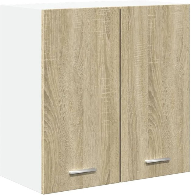 vidaXL Hängeschrank Eiche in Braun aus Holzwerkstoff, B/T/H: 60 x 31 x 60 cm - Bild 1