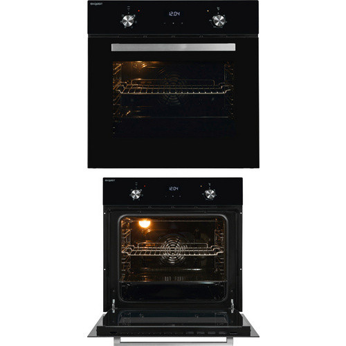 Exquisit Einbaubackofen EBE657-U-020 in Schwarz mit 59 l Volumen - Bild 3