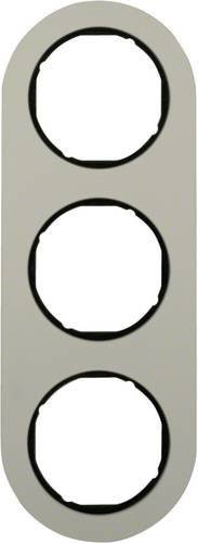 Hager Rahmen Aluminium Schwarz WLD9300AB - Bild 1