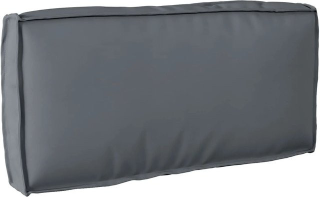 vidaXL Kissen Anthrazit aus Oxford-Stoff, B/T/H: 80 x 40 x 12 cm - Bild 1