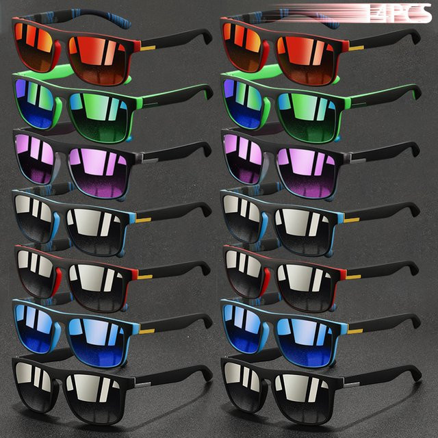 WSZ Sonnenbrille, quadratisch, Vollrand, Kunststoff, Unisex, multicolour - Bild 1