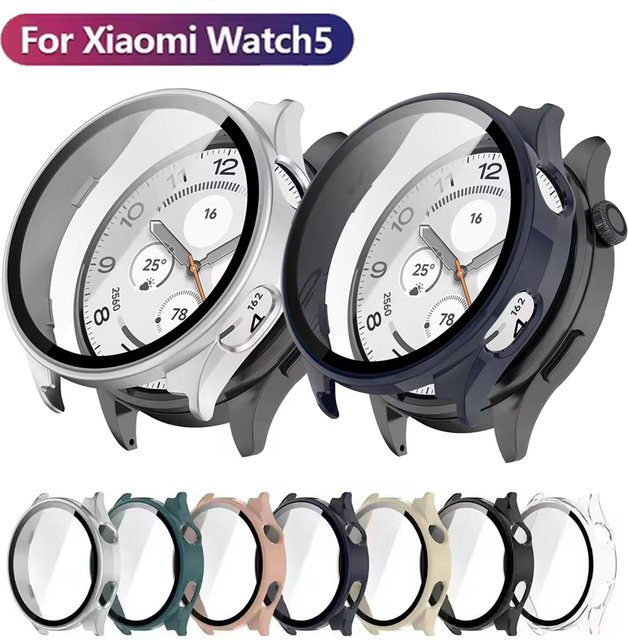 Xiaomi Schutzhülle für Xiaomi Watch 5, Schwarz, Transparent - Bild 1