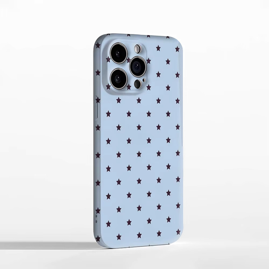 Potdemiel Sternenhimmel Handyhülle für iPhone 17 16 15 14 13 Pro Max Plus, Robuste Einzel- und Doppelschichtige Magnetische Schutzhülle, Blau - Bild 2