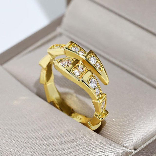 Wipon Ring, Schlangenknochen, Diamant, Damen - Bild 1
