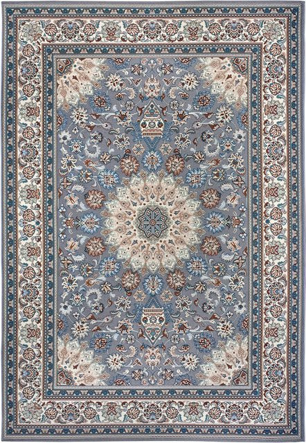 NYVI Teppich Flair in Grau Creme Kadi, wetterfest und UV-beständig für Innen und Außen, B: 240 cm, T: 340 cm - Bild 1
