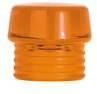Wiha Ersatzschlagkopf für Sicherheitshammer 26616 in Orange mit 40 mm Durchmesser für harte Schläge - Bild 1
