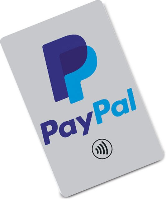 MochuaRFID NFC-Karte für schnellen PayPal-Zahlungszugriff und Google-Bewertungen mit Pop-Up-Link - Bild 1