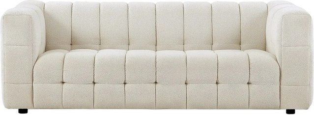 Pascal Morabito Sofa Lerici in Weiß mit Bouclé-Stoff, Breite: 213 cm - Bild 1