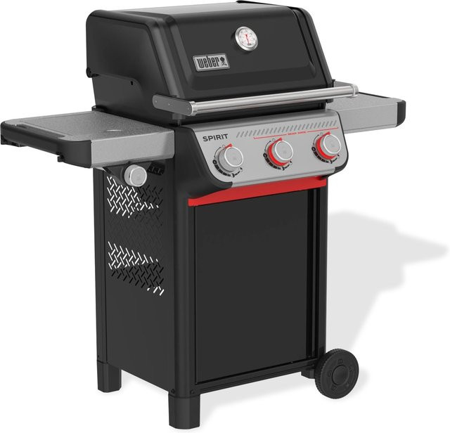 Weber Gasgrill Spirit E-335 GBS mit 3 Brennern und Sear Boost Funktion, Schwarz, Grillfläche: B: 52 cm, T: 44 cm - Bild 1