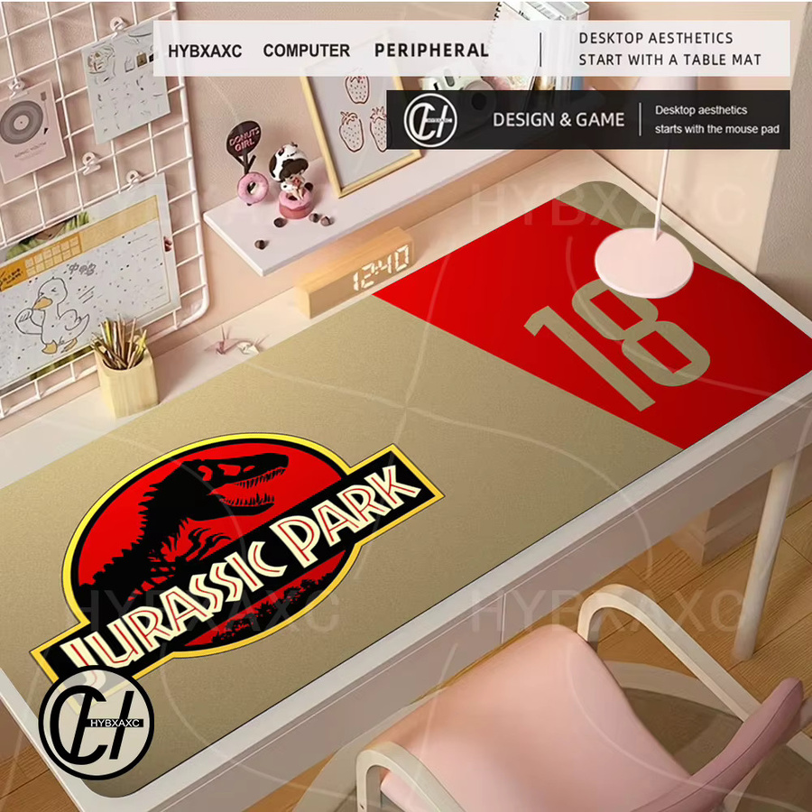 Varmilo Jurassic Park XXL Mauspad Schreibtischunterlage für Gamer in Multicolour - Bild 3