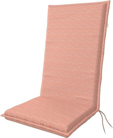 DOPPLER Auflage Art in Rosa mit abnehmbarem Bezug, B/H/L: 48 x 6 x 119 cm - Bild 1