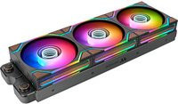 Thermaltake SWAFAN 120 EX INFINITY ARGB Sync PC Gehäuselüfter Wood Edition in Schwarz und Multicolour - Bild 1
