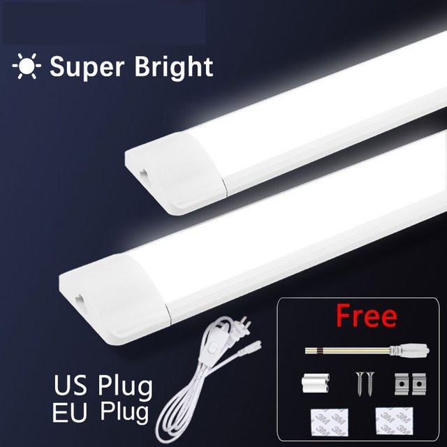 CANMEIJIA LED Rohr Lampe in Weiß für Decke und Wand zur Innenbeleuchtung in Küche und Schlafzimmer - Bild 1
