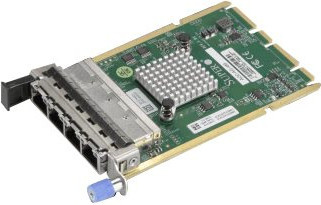 Supermicro AOC-AG-i4M Advanced I/O Module AIOM Netzwerkadapter mit 4x Gigabit Ethernet - Bild 1