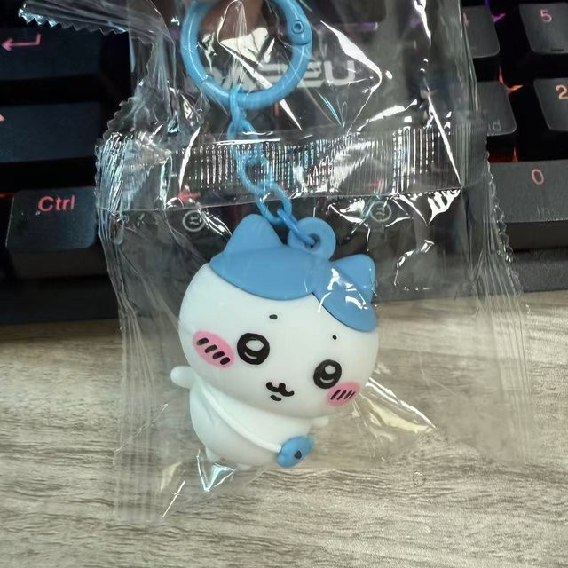 Chikawas Cartoon-Anhänger Usagi Hachiware 3D-Anhänger, gray, Unisex - Bild 1