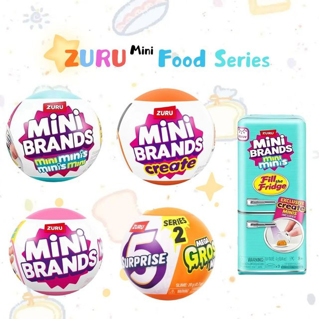 Zuru Mini Brands Fill The Fridge Kühlschrank, Spielzeug, ab 3 Jahre - Bild 1