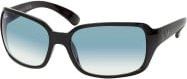 Ray-Ban RB 4068 Sonnenbrille, Vollrand, Rechteckig, Kunststoff, Damen, black grey - Bild 1
