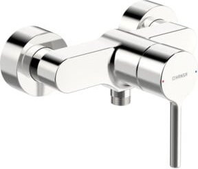 Hansa Brause-Einhebelmischer HANSAVANTIS AP Wandmontage in Chrom und Grau mit Safety-Stop - Bild 1