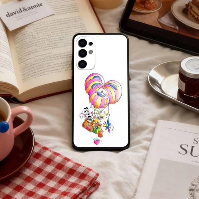 LIEVEVOLL D-Diddl Handyhülle für Samsung Galaxy S24 Ultra, S23, S22, S21, S20, S10, S9, S5, S4, 5G, Plus, Lite, FE in Schwarz - Bild 1