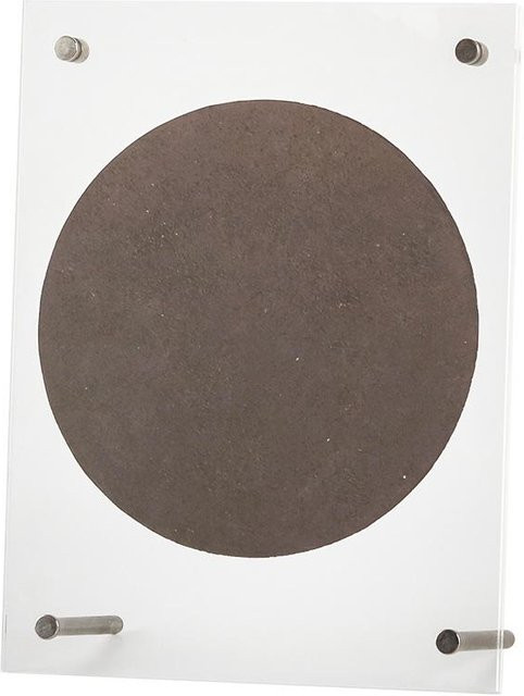 Dekorative Acryl-Kunstmalerei Nordische Ornamente in Grau und Braun für Wohnzimmer und Büro, Tischdekoration mit abstraktem Design - Bild 1