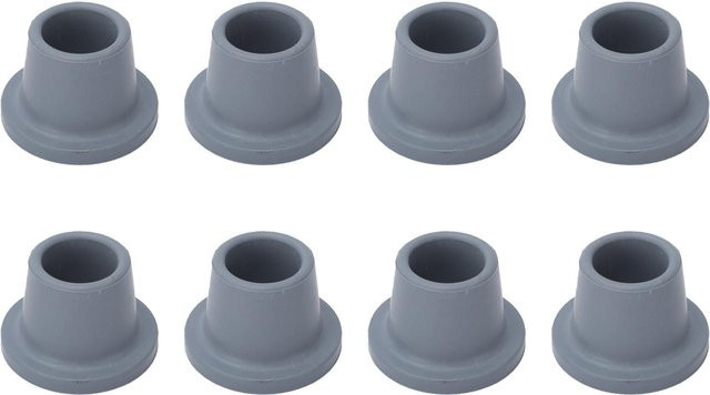 Toys Arts Ersatzfüße für Duschstuhl und Badesitz mit Anti-Rutsch Gummi-Saugnapf in Grau, 1 1/8 Zoll - Bild 1
