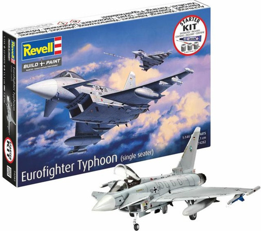 Revell Eurofighter Typhoon Starter Kit, 1:144