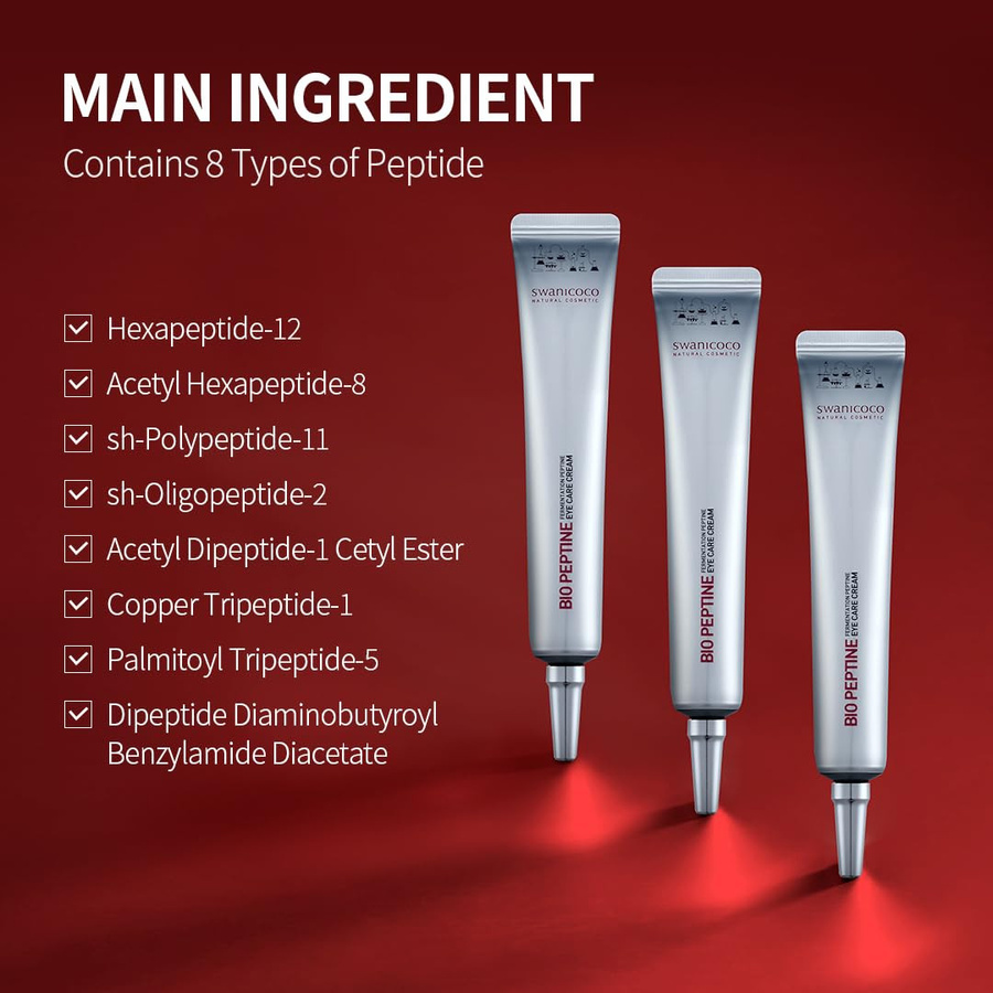 swanicoco Bio Peptin Augenpflegecreme, 20 ml, Reife Haut - Bild 2