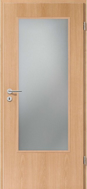 Zimmertür GetaDoor Buche Dekor ohne Glas, Anschlag Links, B: 73,5 cm, H: 198,5 cm - Bild 1