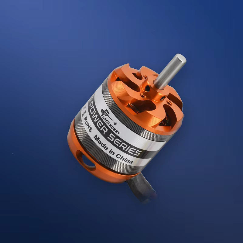 FLASHHOBBY D3542 Bürstenloser Außenläufer Motor für RC Modell FPV Flugzeug und Drohnen in Orange - Bild 3