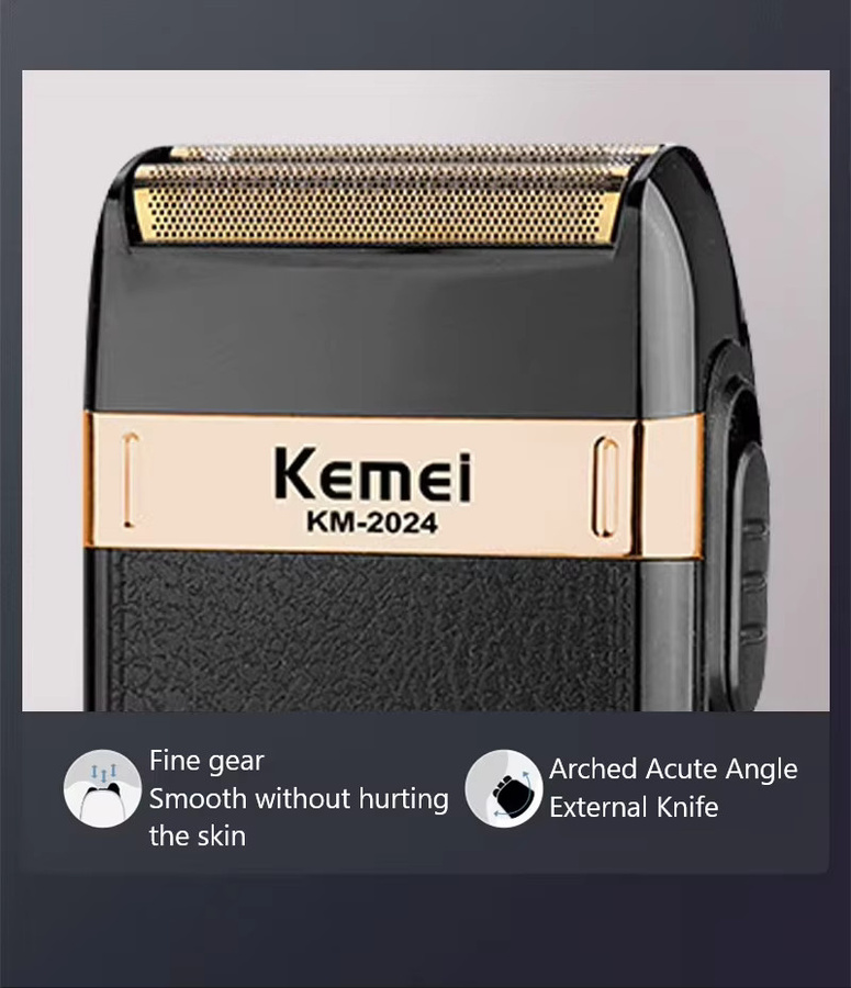 Kemei Scherkopf für Herren Elektrorasierer KM-2024, Rasierklinge - Bild 4