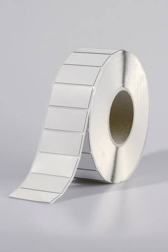 HellermannTyton 596-00564 TAG27-18TDK1-1220-WH-1220-WH Etikett für Laserbedruckung in Weiß - Bild 1