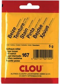 Clou Pulverbeize Nussbaum Mittel Wasserbasiert 250 g - Bild 2