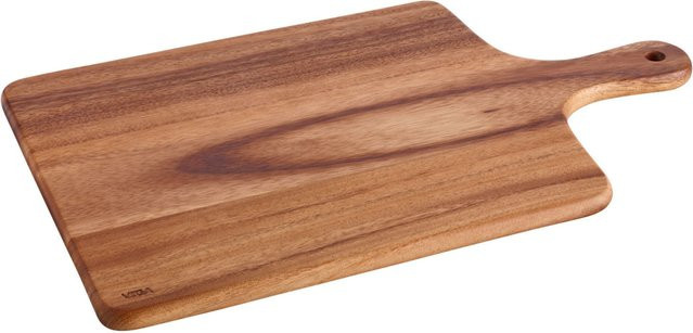 VEGA Servierbrett Rusty aus Akazie in Braun, rechteckig, B/T/H: 24,5 x 28,5 x 1,2 cm - Bild 1