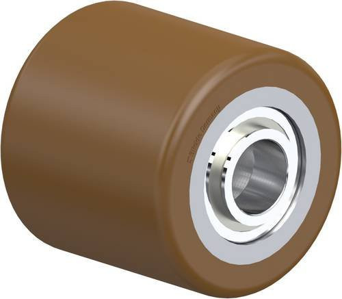 Blickle Hubwagenrolle HB 85x80/25-85K in Braun mit 770 kg Tragfähigkeit und 85 mm Durchmesser - Bild 1
