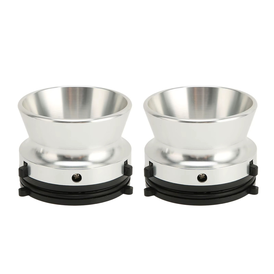 YOSOO NAB-Nabenadapter 10-Zoll Set aus poliertem Aluminium in Silber für Studer ReVox Akai Teac - Bild 1