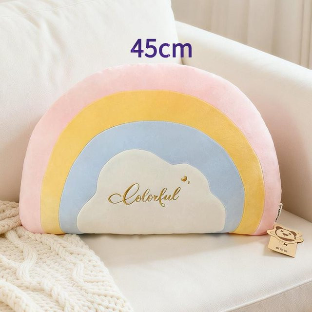 Yiran Health & Beauty Regenbogen Rochen Wolke Plüschtier, ab 14 Jahren - Bild 1