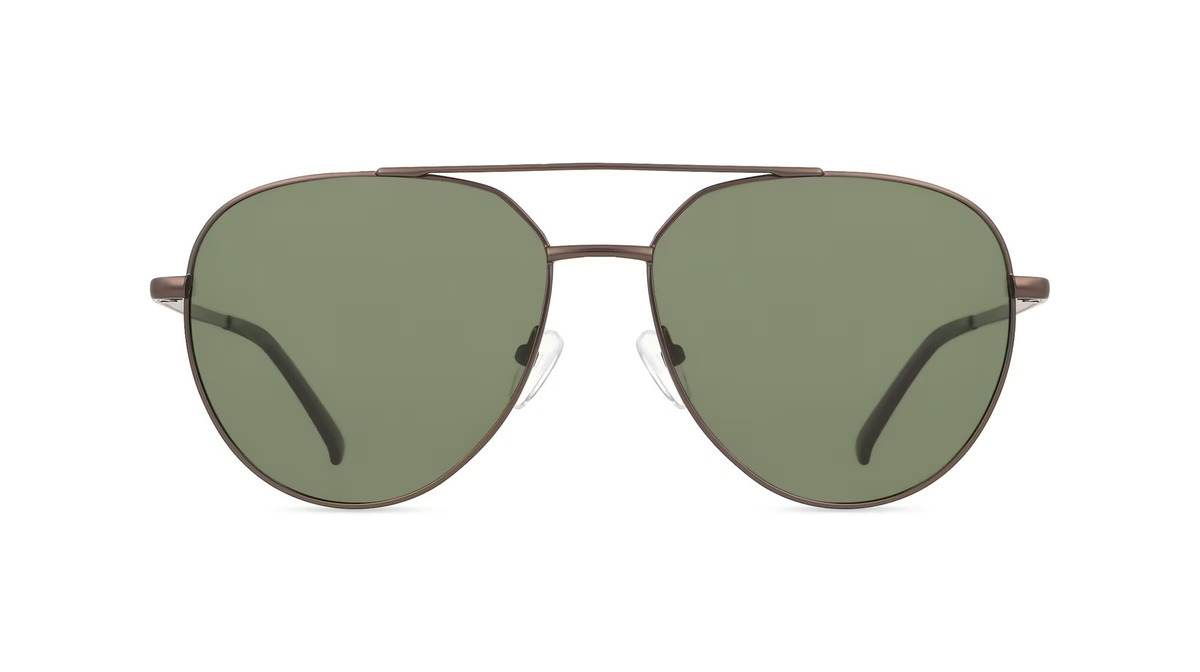 Fielmann Sonnenbrille, Pilot, Edelstahl-Gestell, Herren - Bild 1