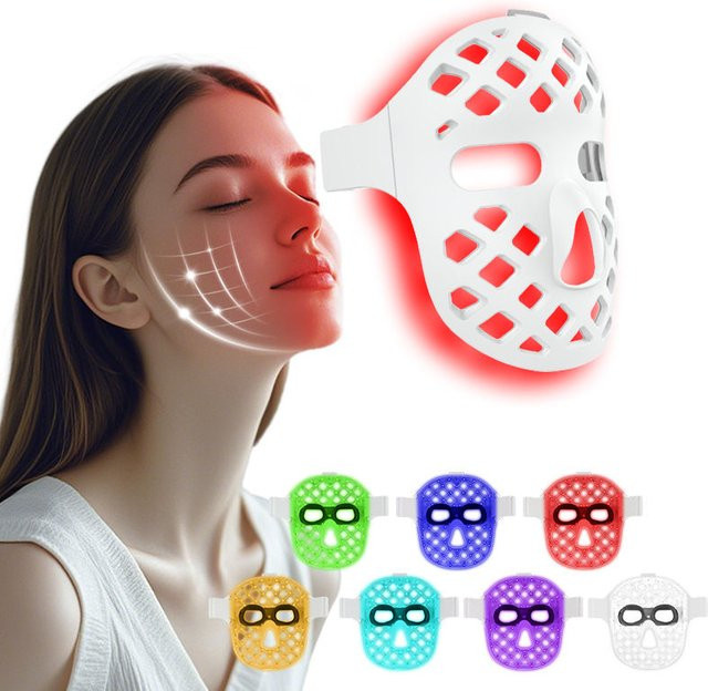 UBilli LED-Gesichtsmaske zur Anti-Aging-Hautverjüngung, Unisex, Reife Haut - Bild 1