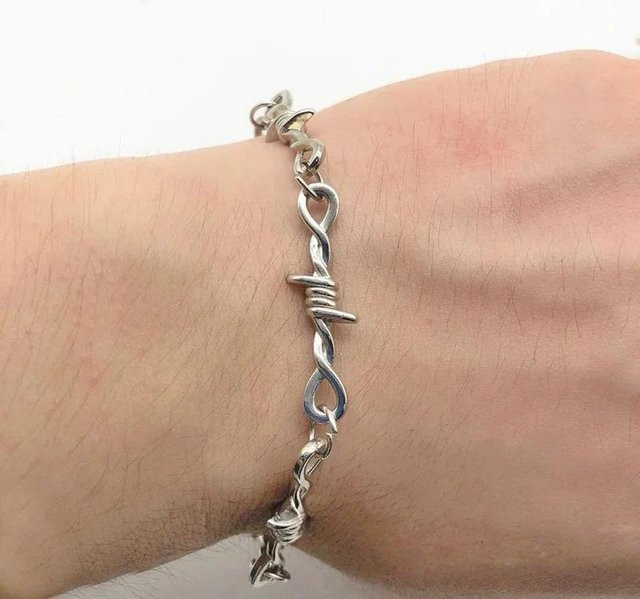 Lucky Star Jewelry Armband, Messing, Silber, Zirkonia, Unisex - Bild 1
