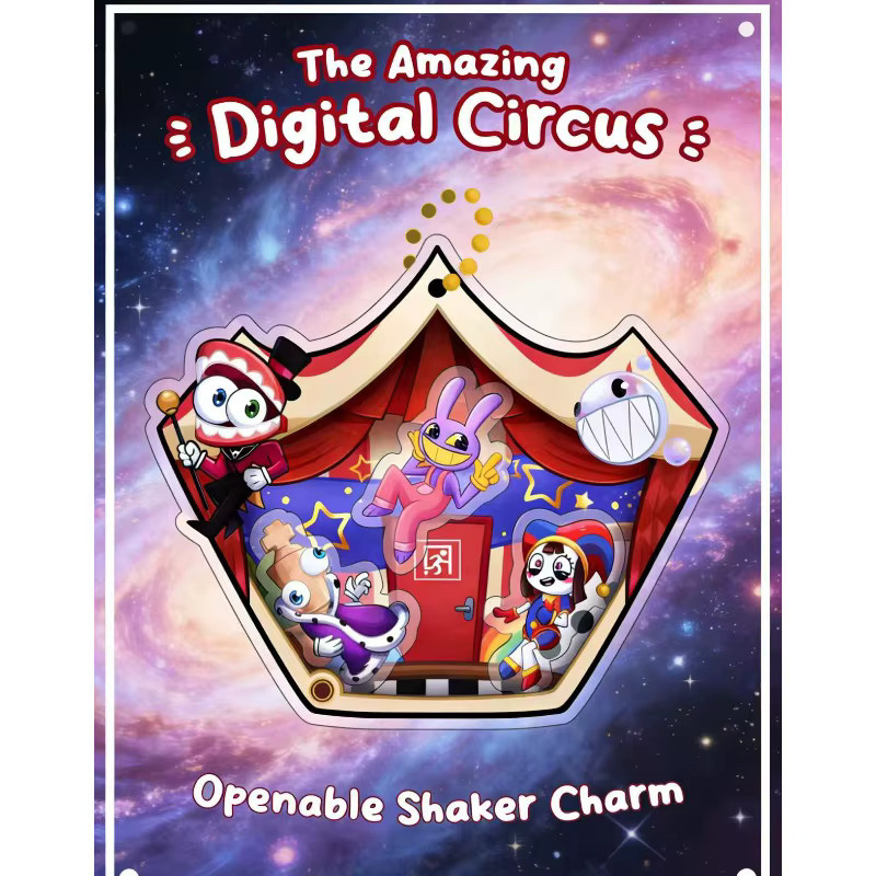 Bandai The Amazing Digital Circus Schlüsselanhänger, Acryl, Bunt / Mehrfarbig - Bild 2