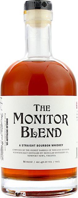 Ironclad The Monitor Blend Bourbon Straight Bourbon Whiskey, USA, 43 % Vol., 0,7 l - Bild 1