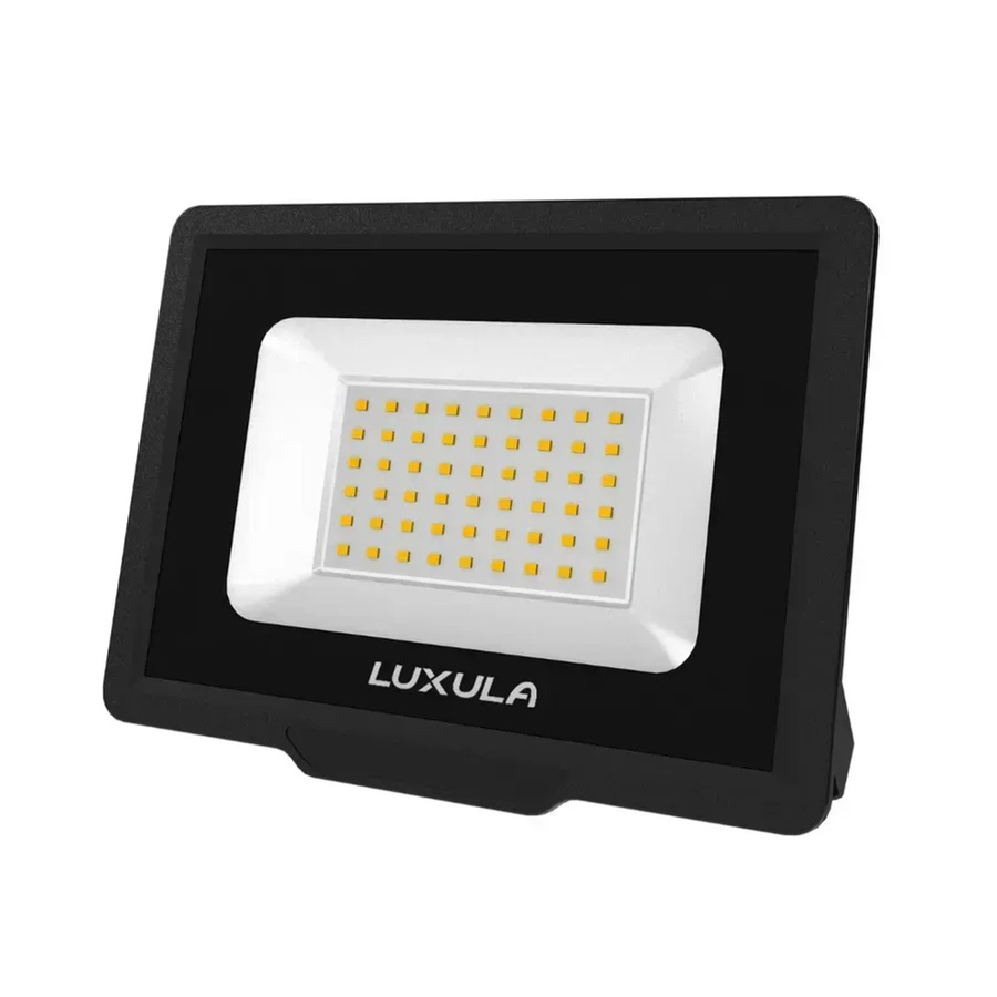 LUXULA LED Fluter 50W Außenstrahler Schwarz IP65 Warmweiß 3000K 5000lm - Bild 2