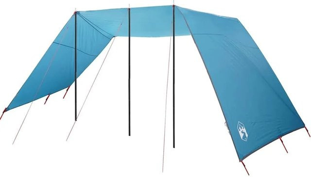 vidaXL Wasserfester Tarp mit Dach in Blau, B/T/H: 302 x 240 x 240 cm - Bild 1