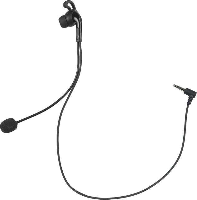 Honor Electronics Schiedsrichter-Headset In-Ear-Kopfhörer mit Mikrofon für V6 Pro V6C V4 Plus V4C Plus Schwarz mit 3,5 mm Klinkenanschluss - Bild 1