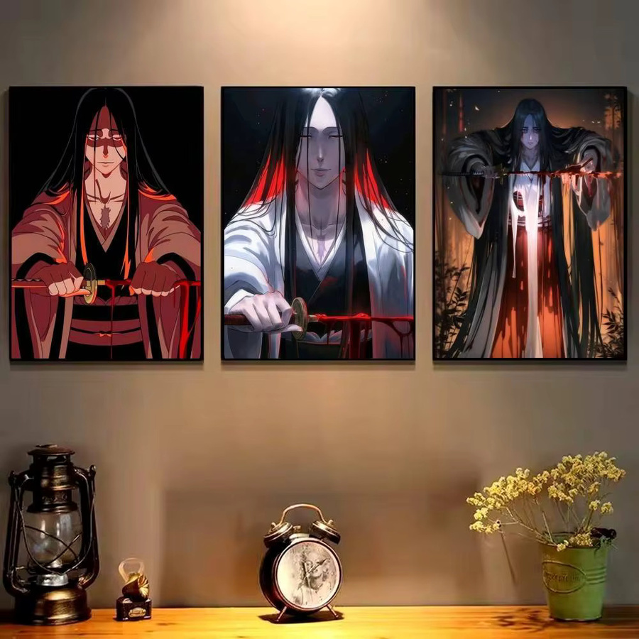 Anime Retsu Unohana Bleach Wandaufkleber als dekoratives Poster in Multicolour - Bild 3