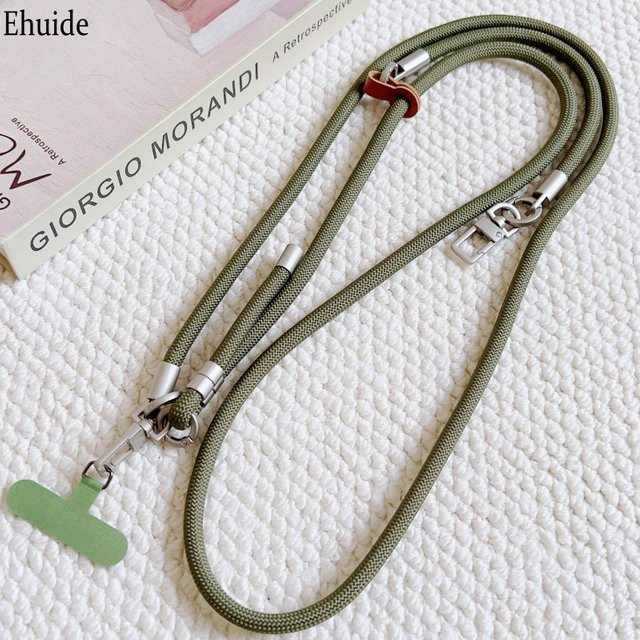 EHUIDE 2-in-1 Crossbody-Handyband in Pink, verstellbarer Schulter- und Nackengurt als Anti-Verlust-Schlaufe für DJI Pocket Action-Kamera-Zubehör - Bild 1