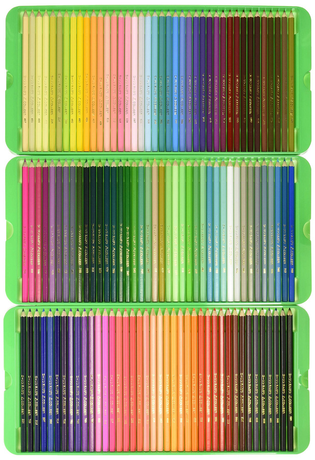 Colleen Buntstifte 775 Sechseckige Buntstifte in einer Pappschachtel, 120 Farben, Mehrfarbig - Bild 2