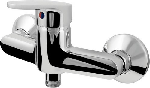WELLWATER Armatur Pisa BR-EHM Einhebelmischer verchromt Silber B/H/T: 15 x 20,1 x 9,5 cm - Bild 1